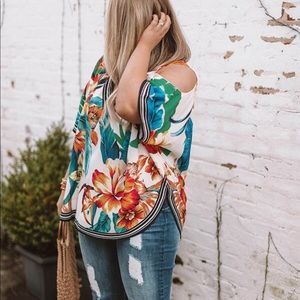 Poolside In Paradise Shift Top